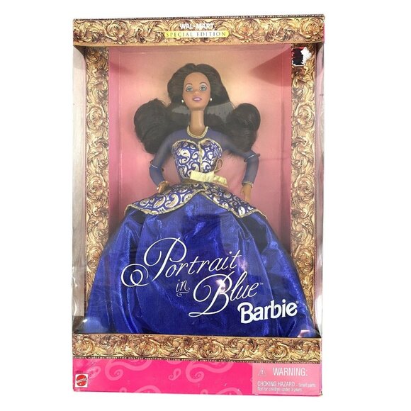 Mattel Barbie 1997 Special Edition Portrait In Blue Fashion Doll - Picture 2 of 6
